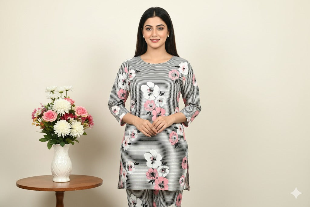 2pc Polo Cotton Unsititched suit -443