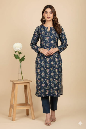 2pc Polo Cotton Unsititched suit -424