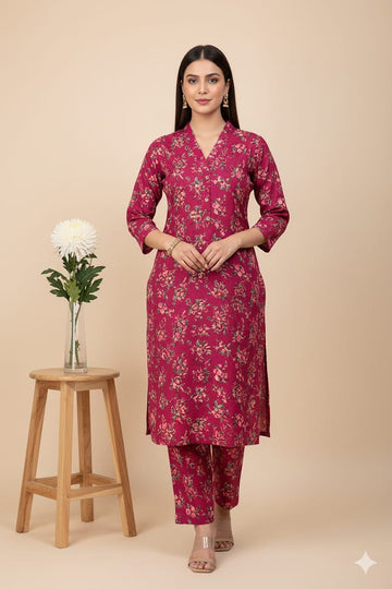 2pc Polo Cotton Unsititched suit -421
