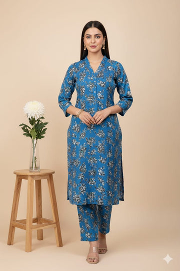 2pc Polo Cotton Unsititched suit -418