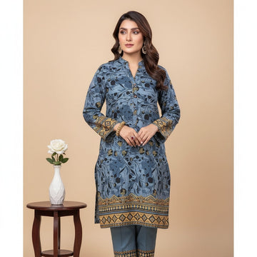 2pc Polo Cotton Unsititched suit -413