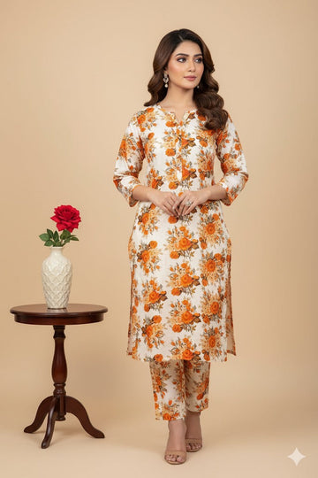 2pc Polo Cotton Unsititched suit -403