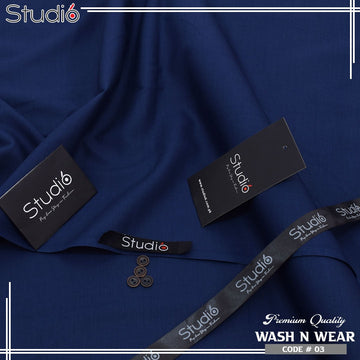 STUDIO6 Wash And Wear- Navy Blue